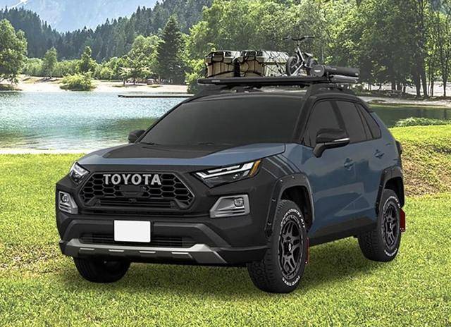 丰田RAV4荣放2025版越野新风貌内饰科技感升级震撼来袭！(图1)